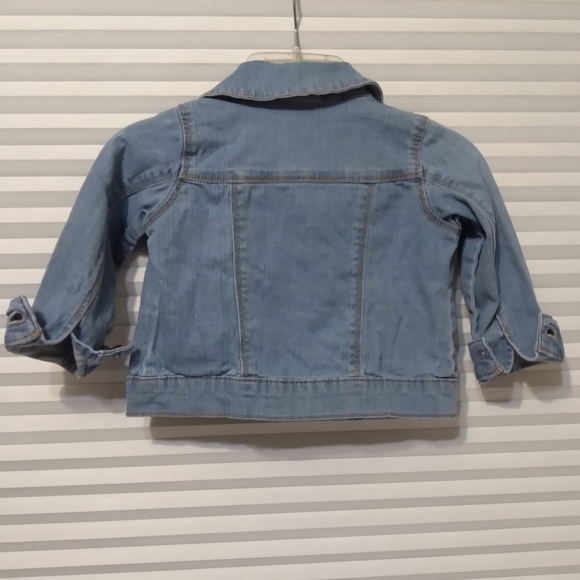 Carter's Toddler Girls Denim Jean Jacket 3T - Kids Color - Picture 2 of 4